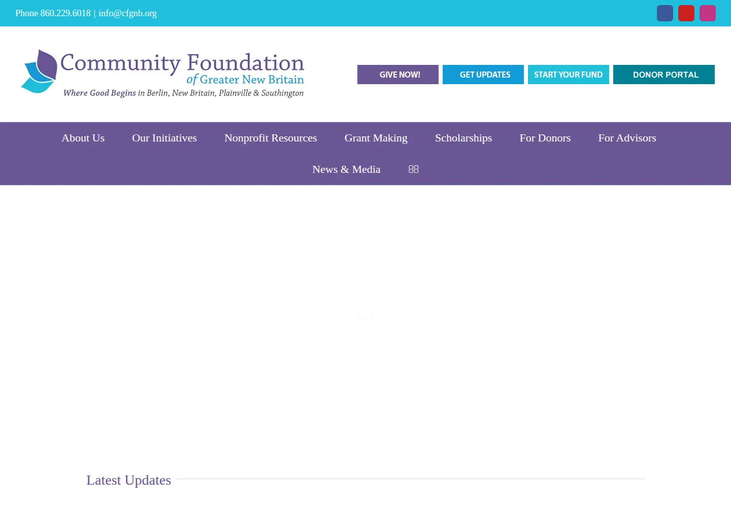 Screenshot of cfgnb.org