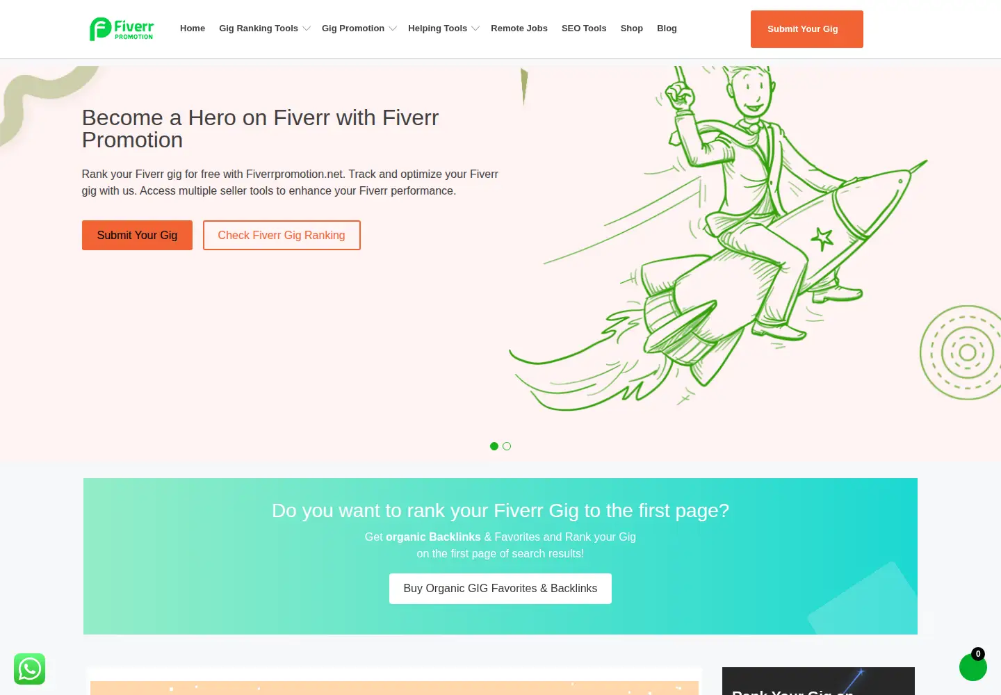 Screenshot of fiverrpromotion.net