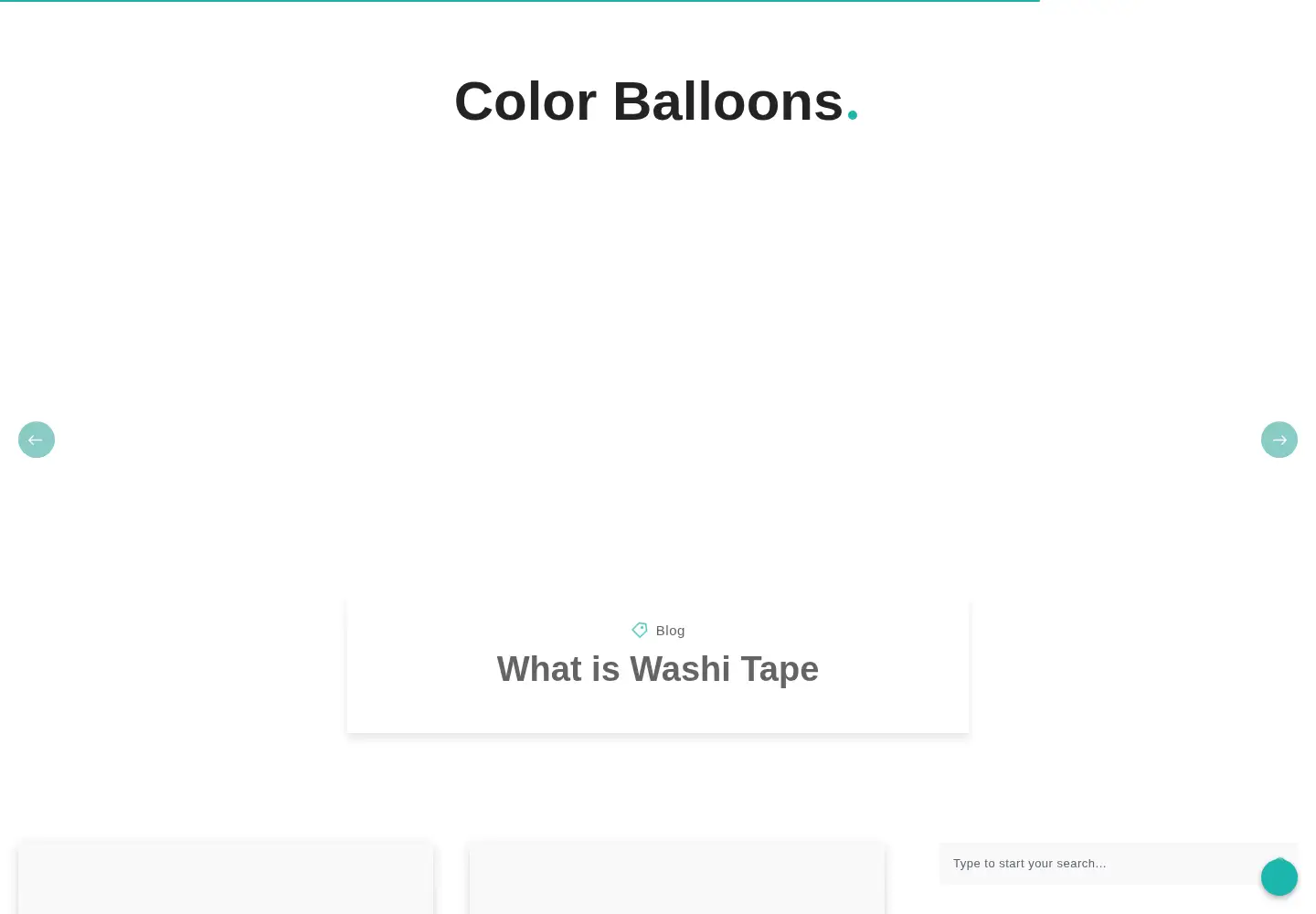 Screenshot of colorballoons.net