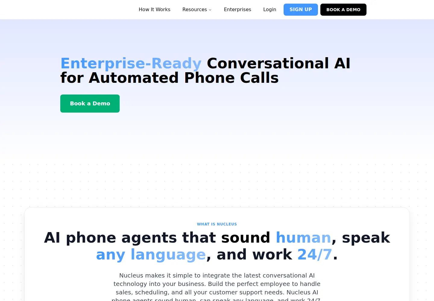 Screenshot of nucleus.com