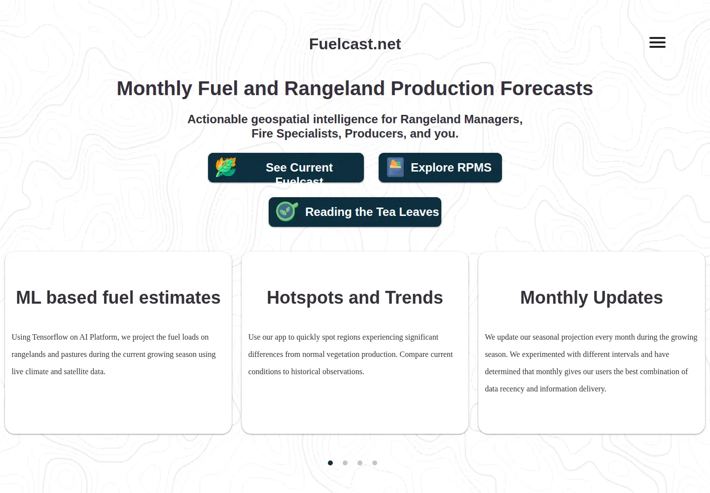 Screenshot of fuelcast.net