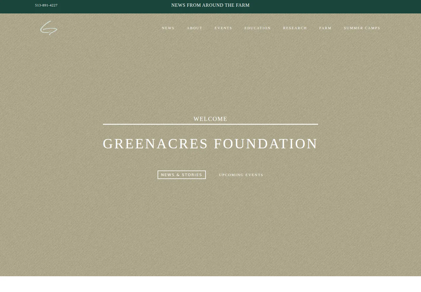 Screenshot of green-acres.org