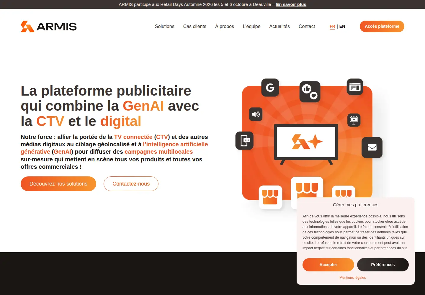 Screenshot of armis.tech