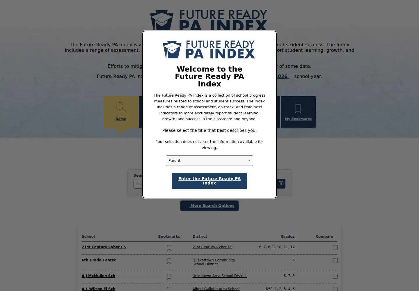 Screenshot of futurereadypa.org