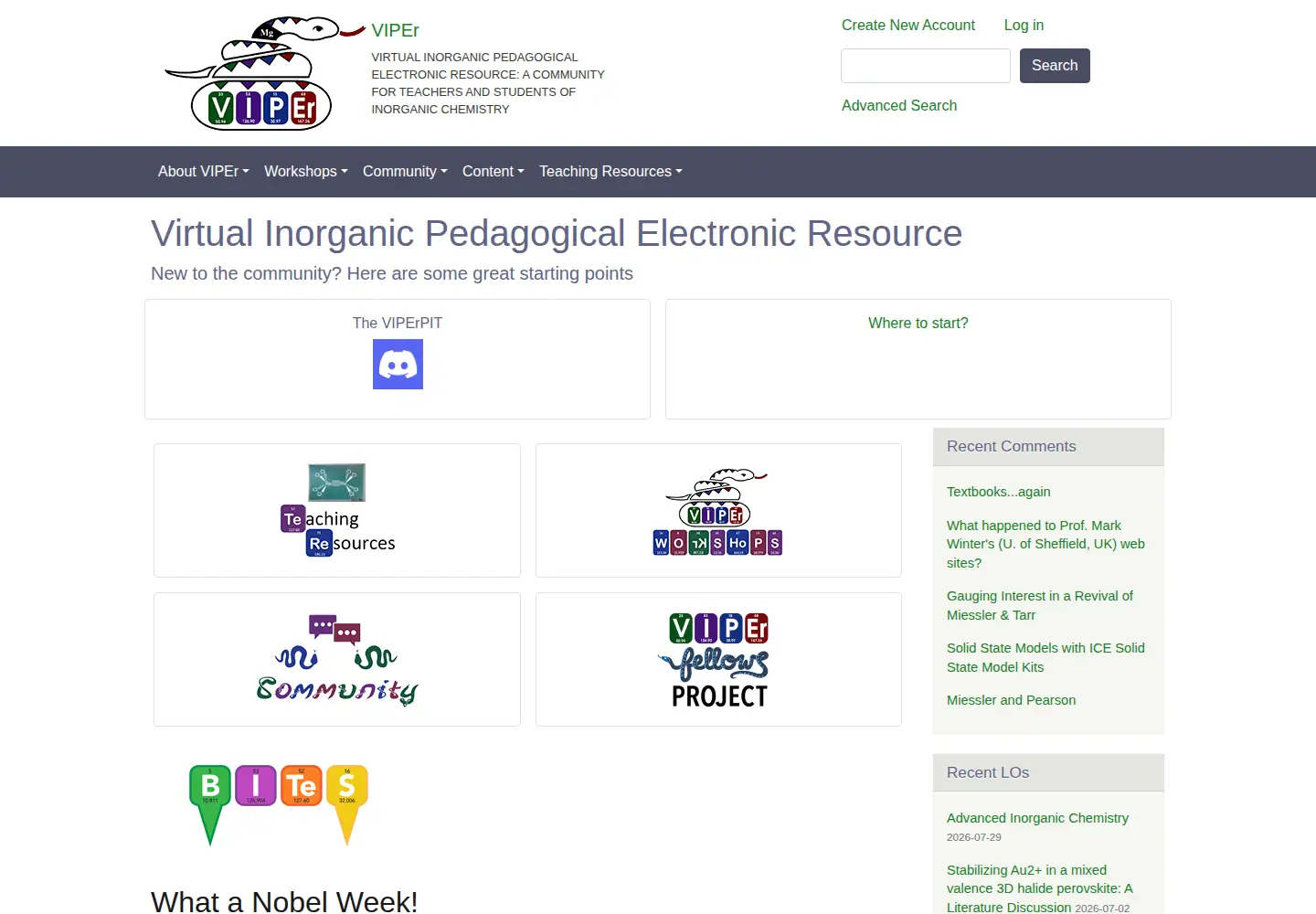 Screenshot of ionicviper.org