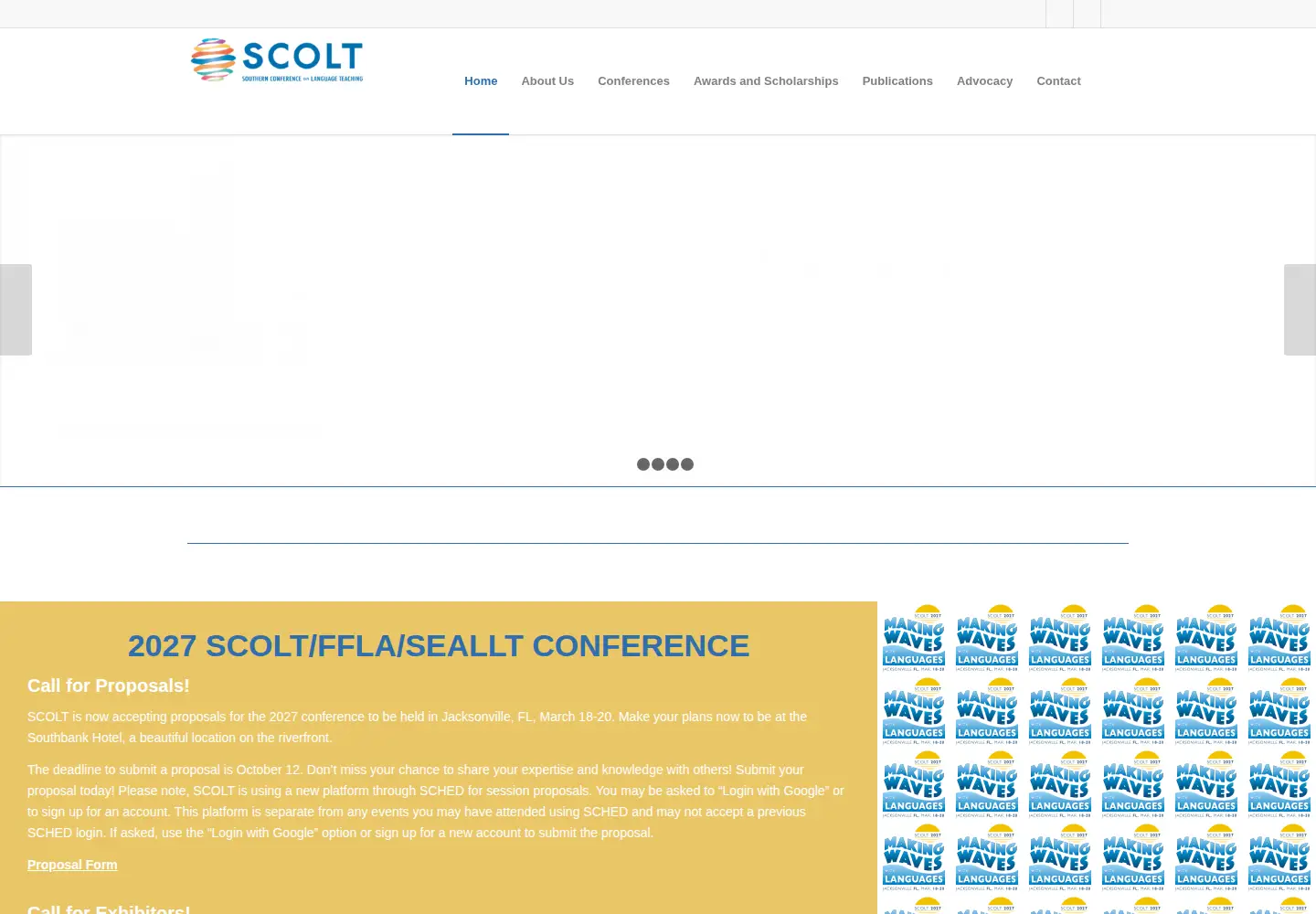 Screenshot of scolt.org