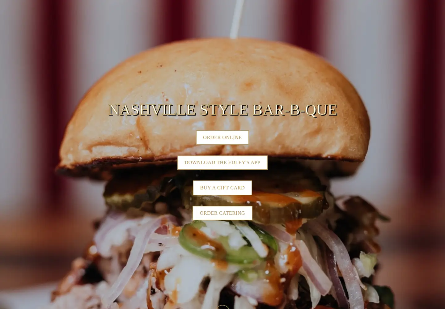 Captured homepage of edleysbbq.com in the current scan
