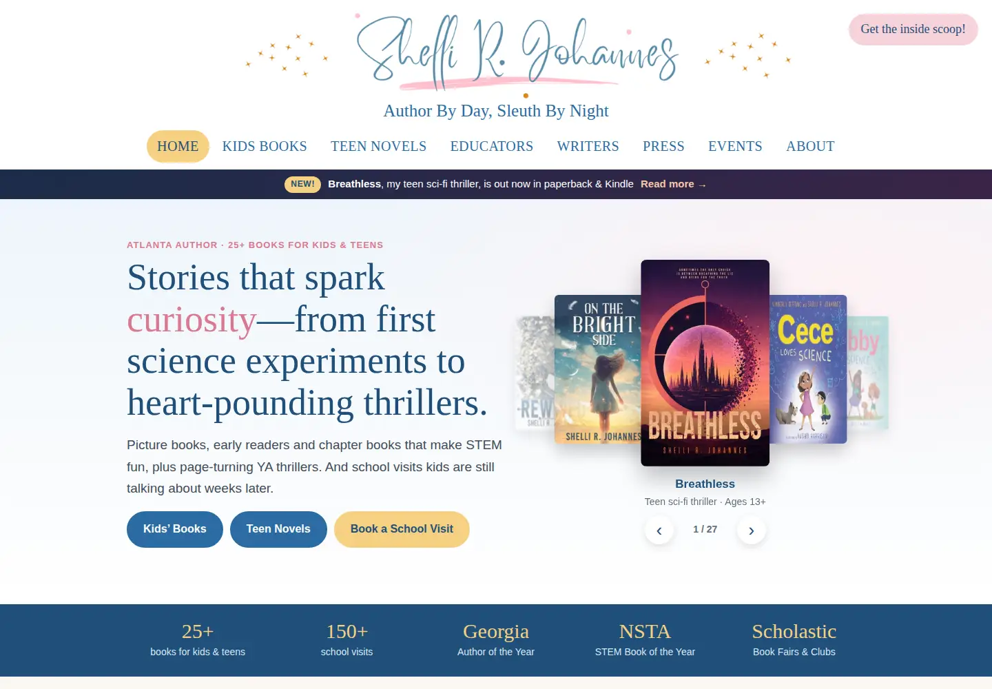 Screenshot of srjohannes.com