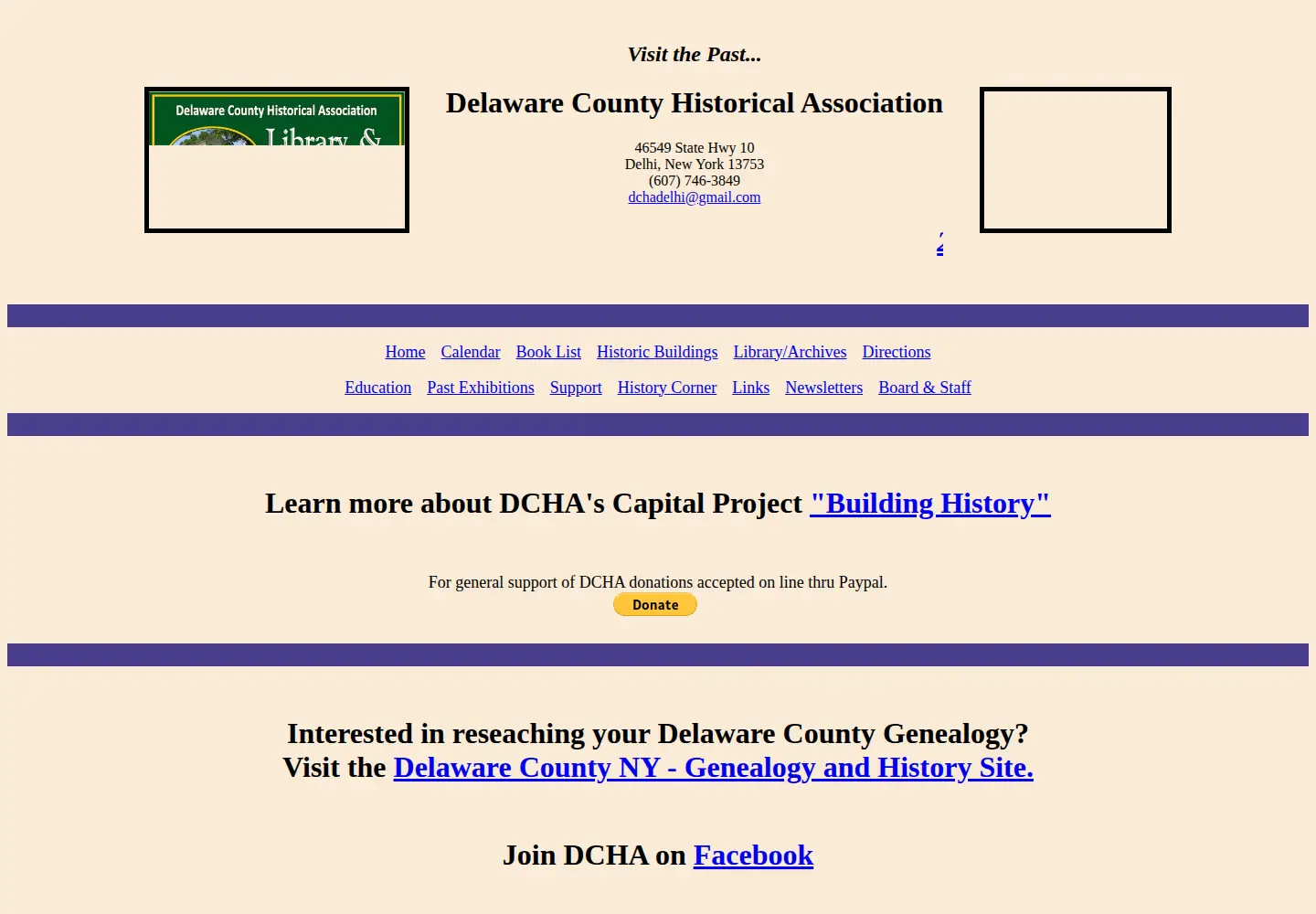 Screenshot of dcha-ny.org