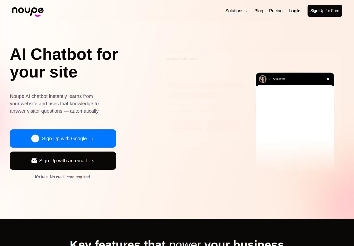 Screenshot of noupe.com