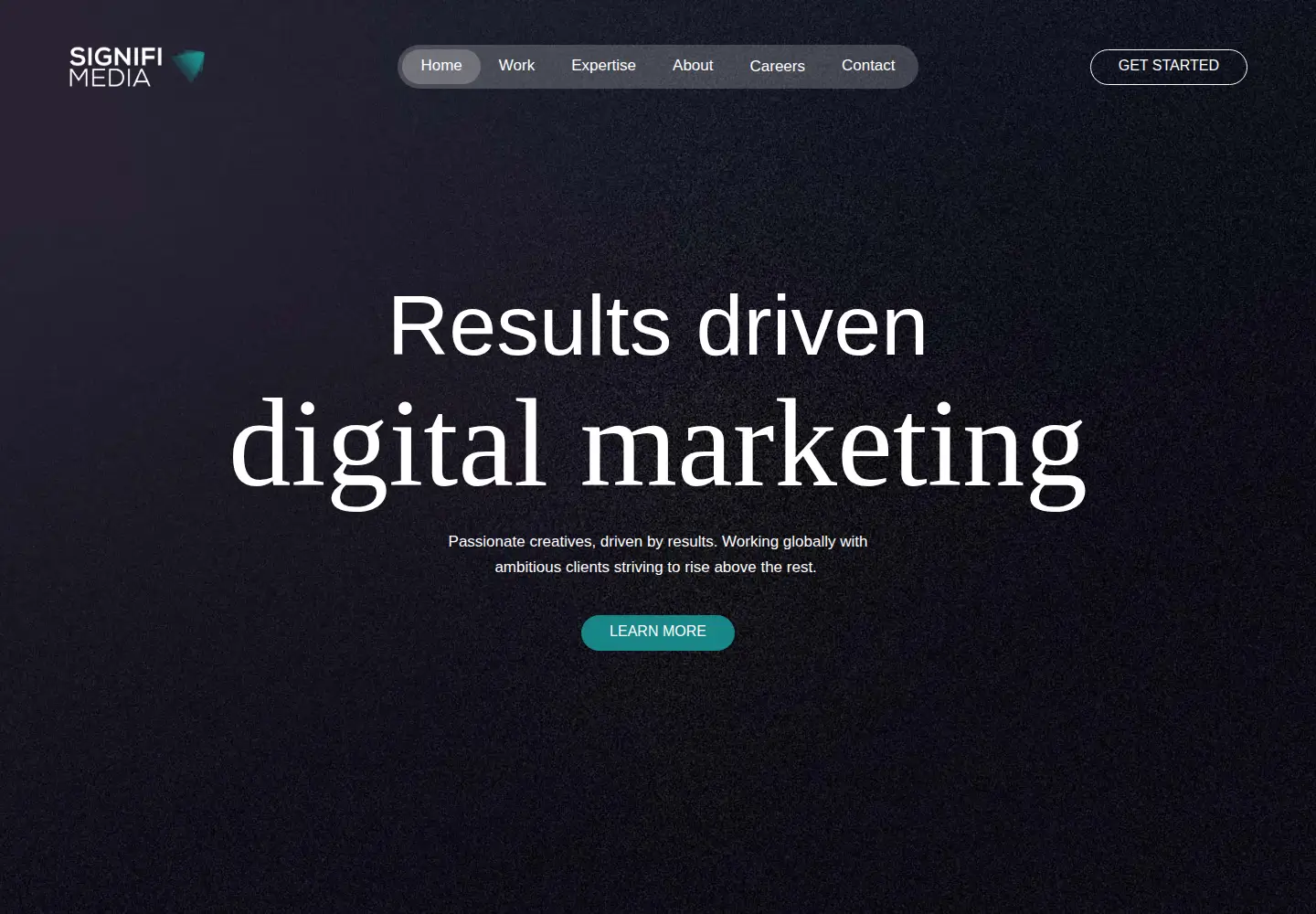 Screenshot of signifimedia.com.au