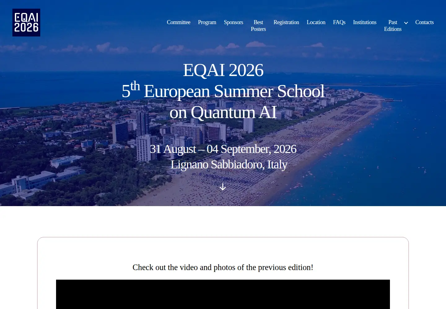 Screenshot of eqai.eu