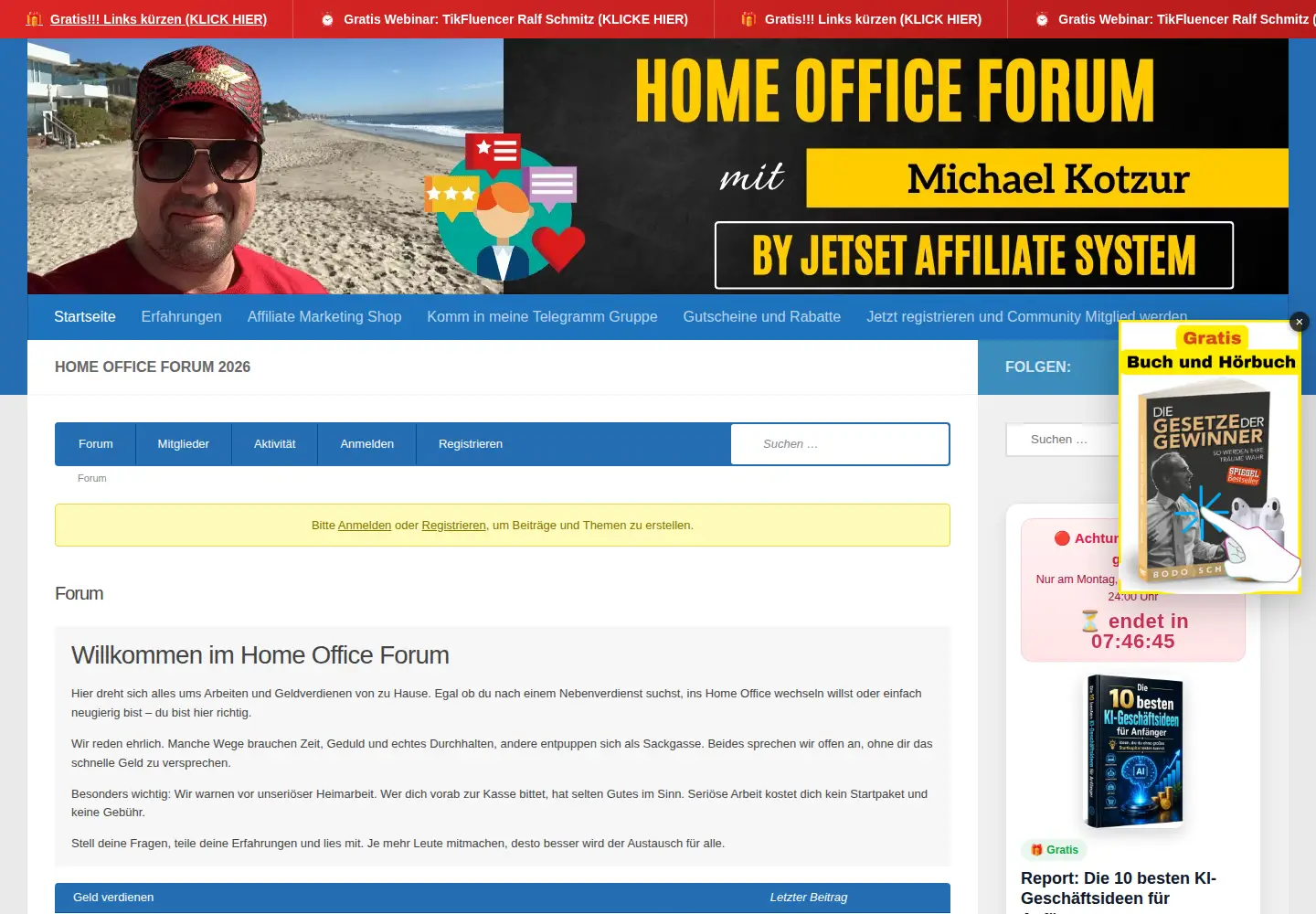 Screenshot of home-office-forum.com