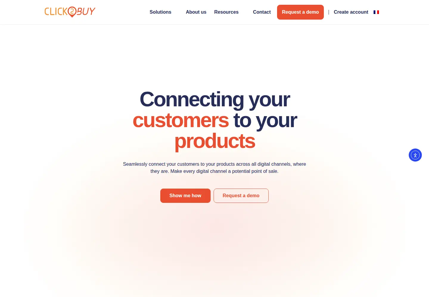 Captured homepage of click2buy.com in the current scan
