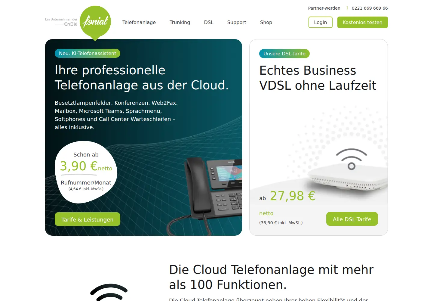 Screenshot of fonial.de
