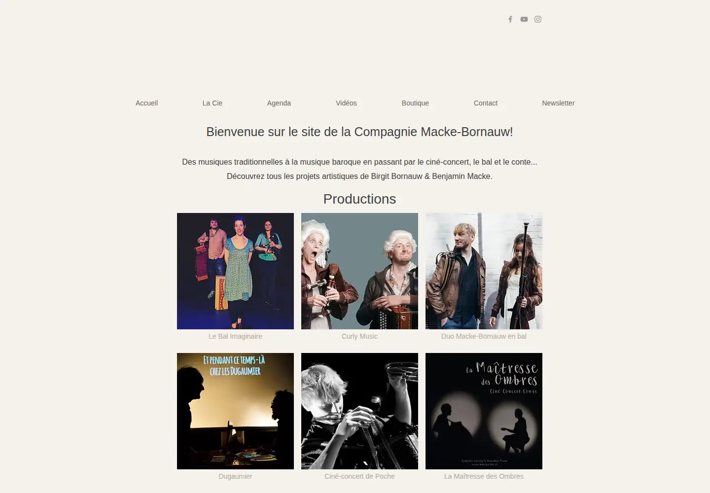 Captured homepage of macke-bornauw.com in the current scan