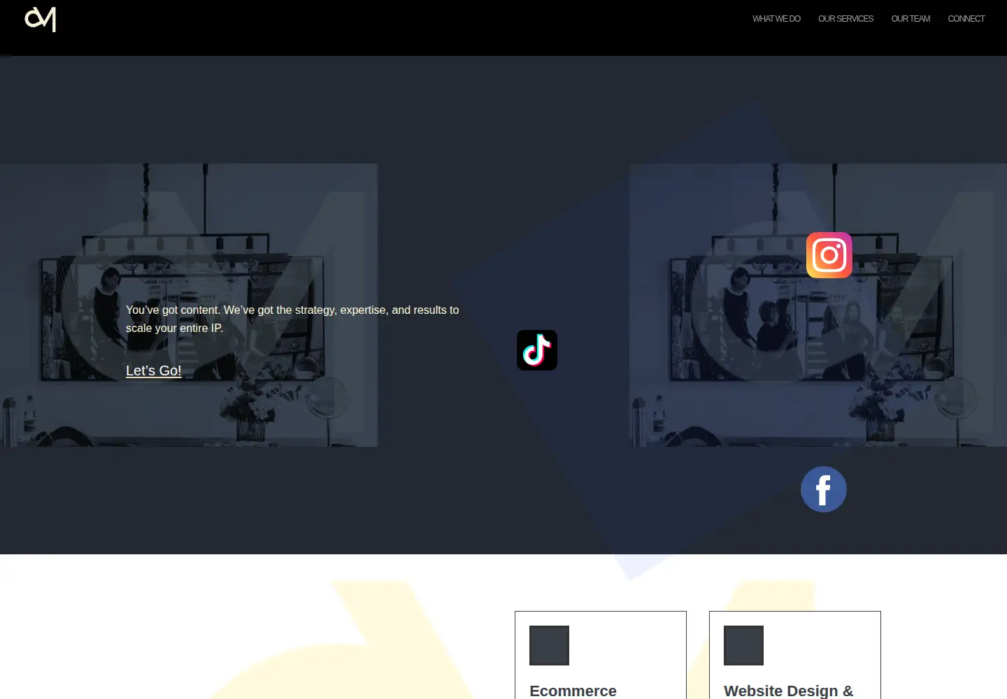 Captured homepage of answermedia.com in the current scan