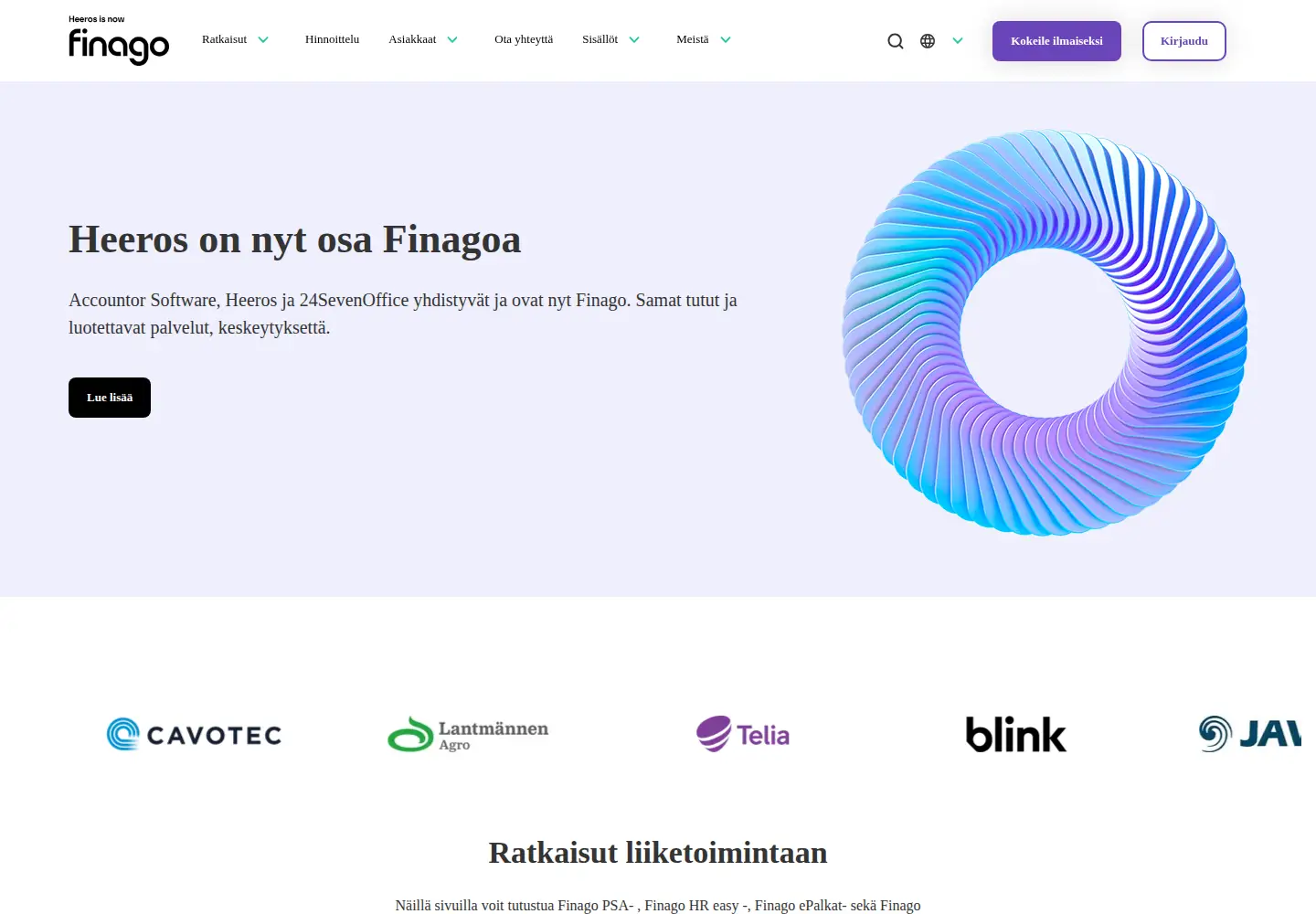 Screenshot of heeros.com
