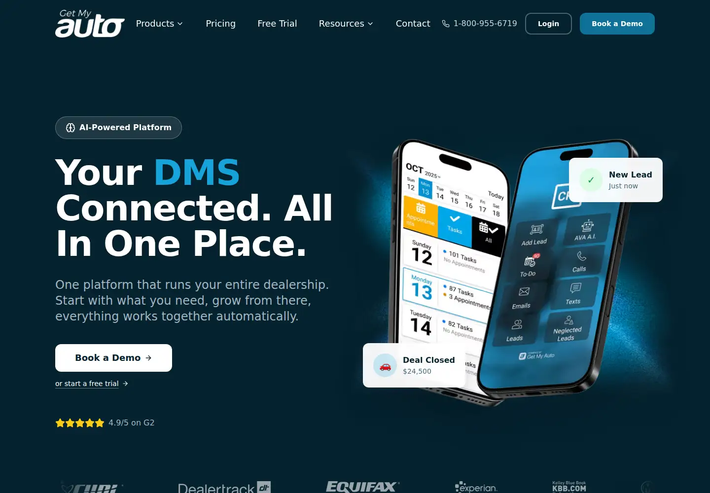 Screenshot of getmyauto.com