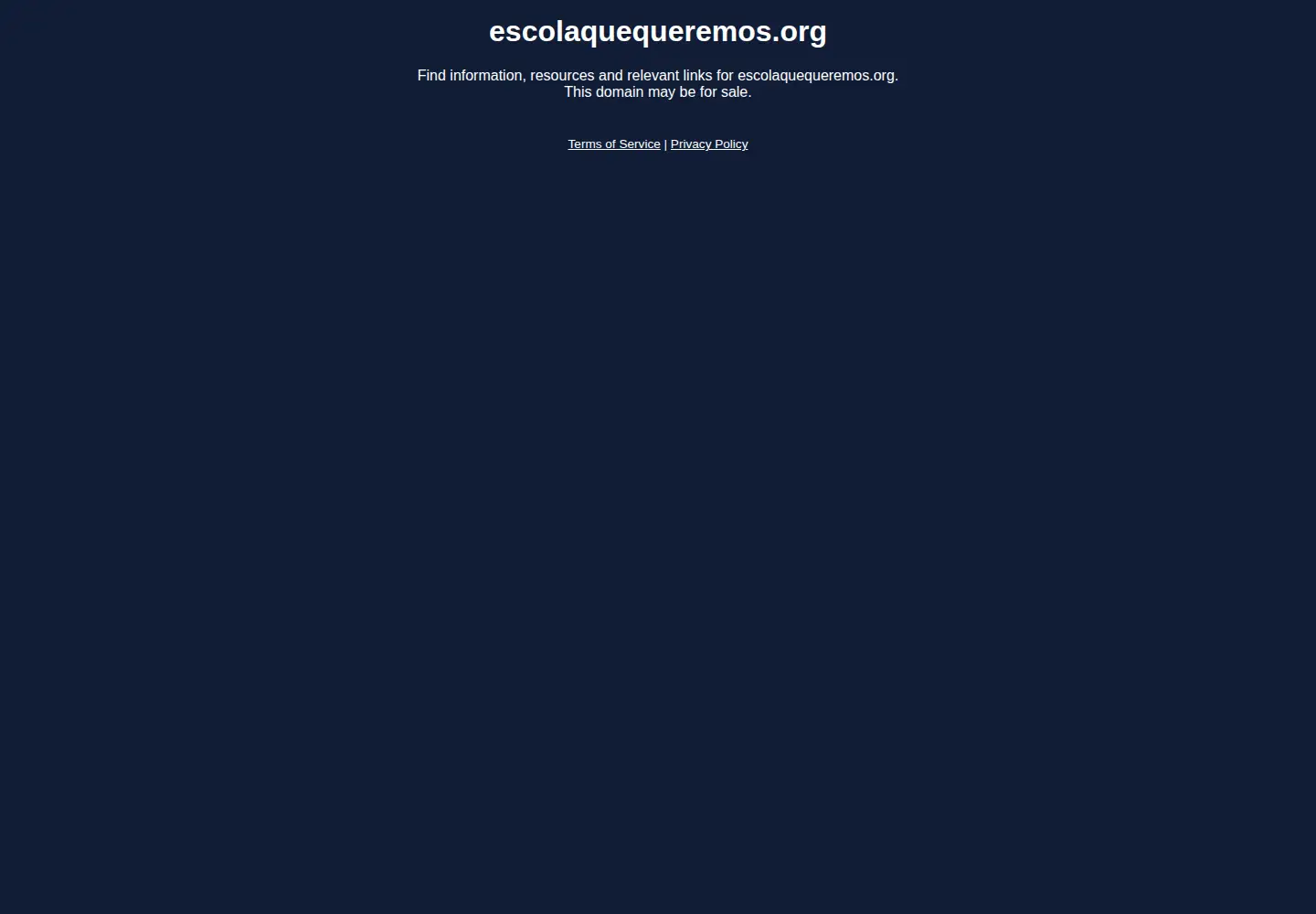 Screenshot of escolaquequeremos.org