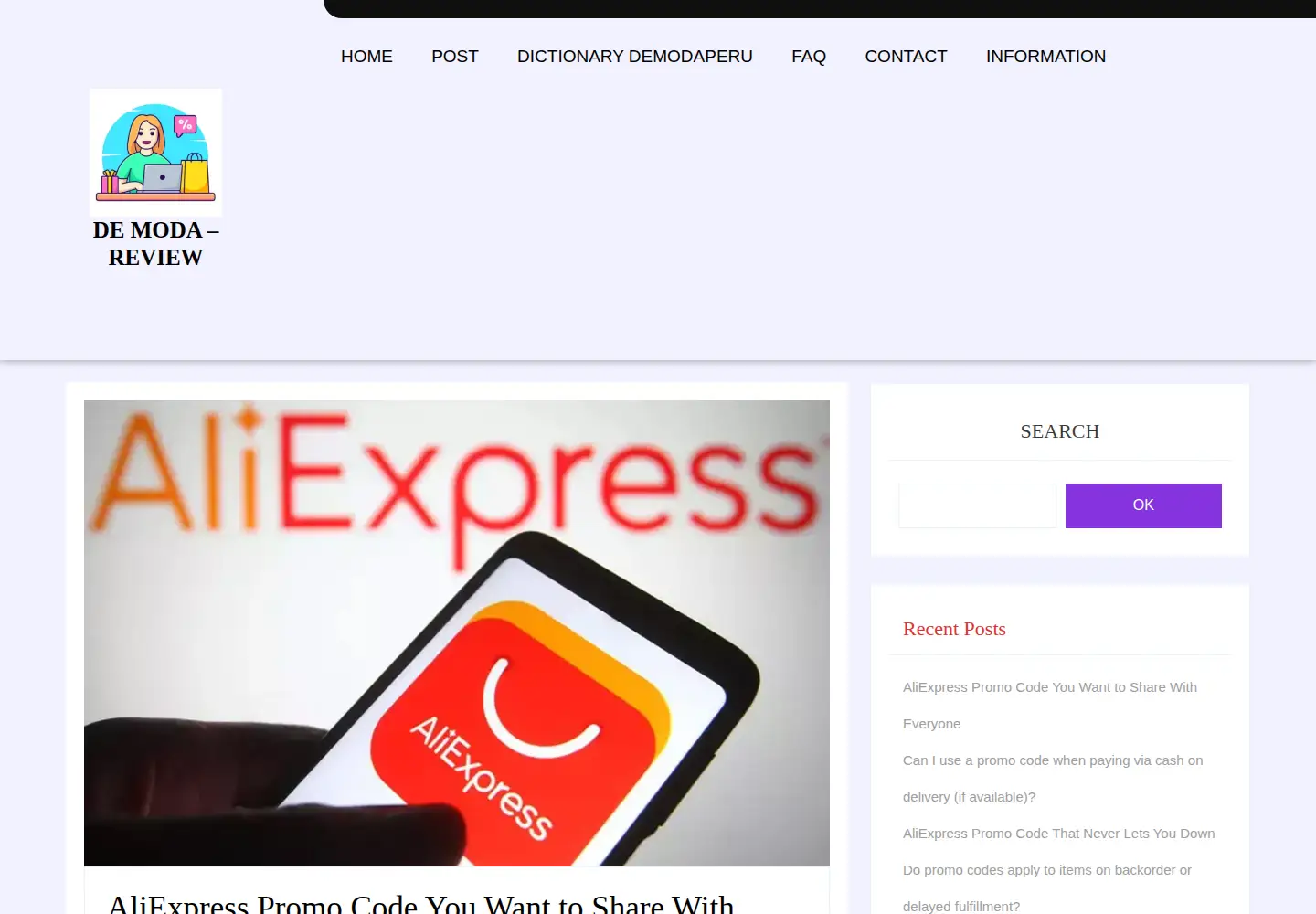 Screenshot of demodaenperu.com