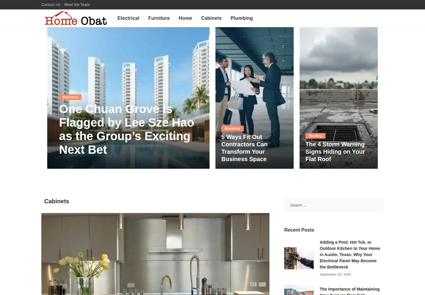 Captured homepage of home-obat.com in the current scan