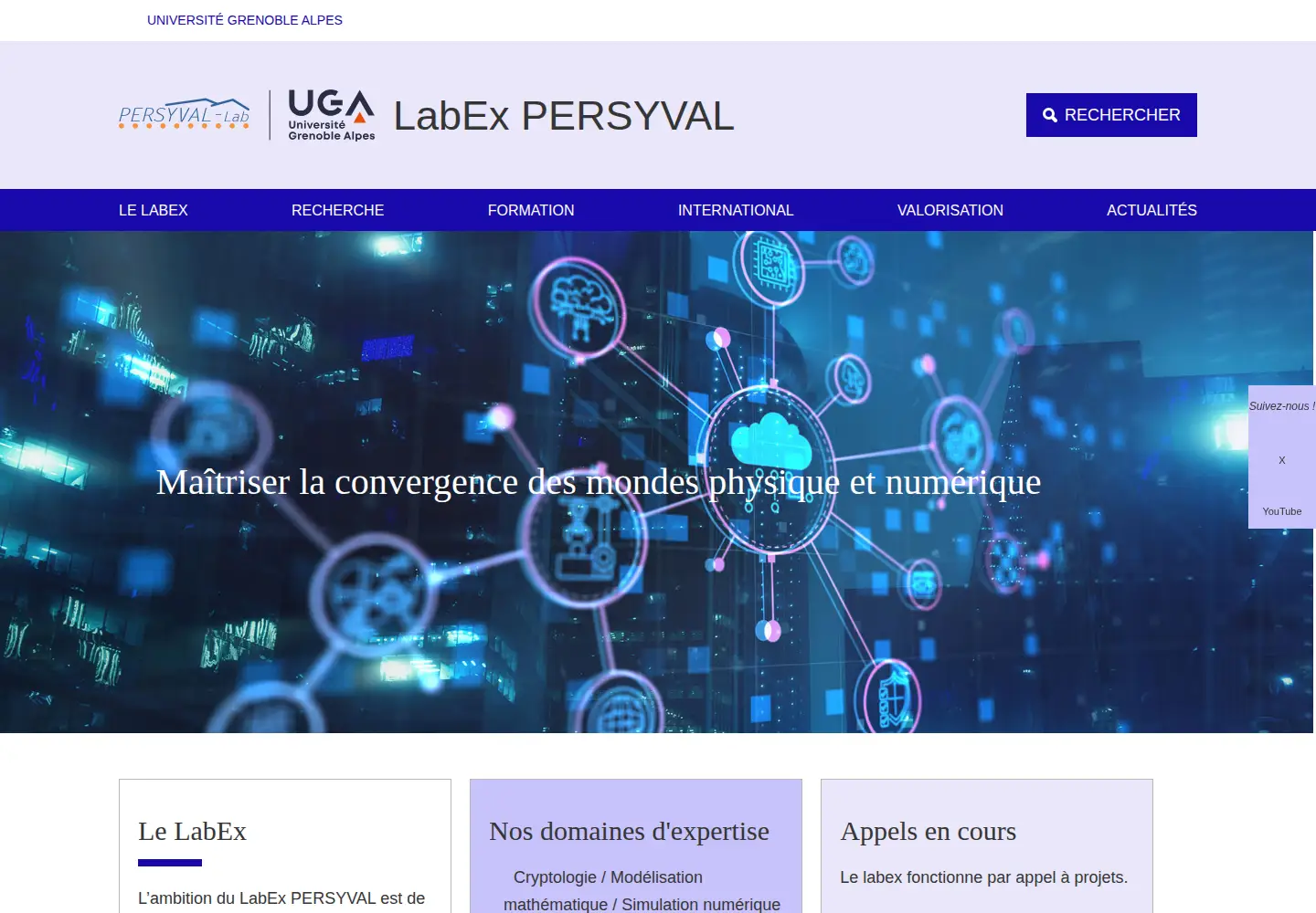 Screenshot of persyval-lab.org