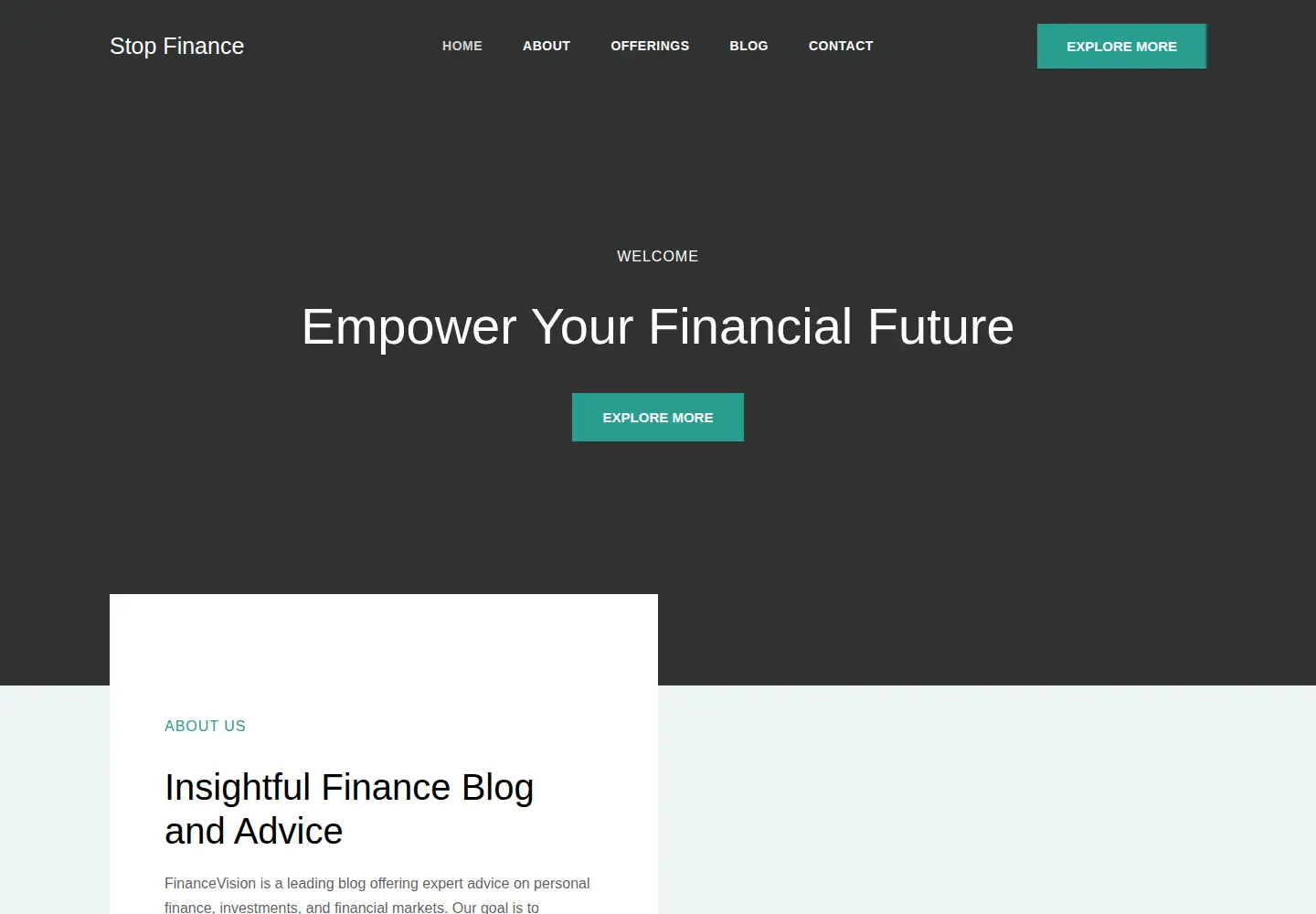 Screenshot of stop-finance.org