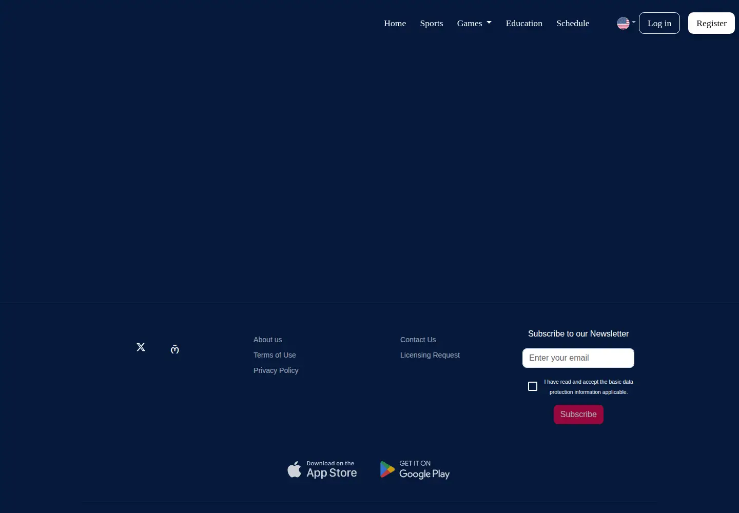 Screenshot of panamsportschannel.org