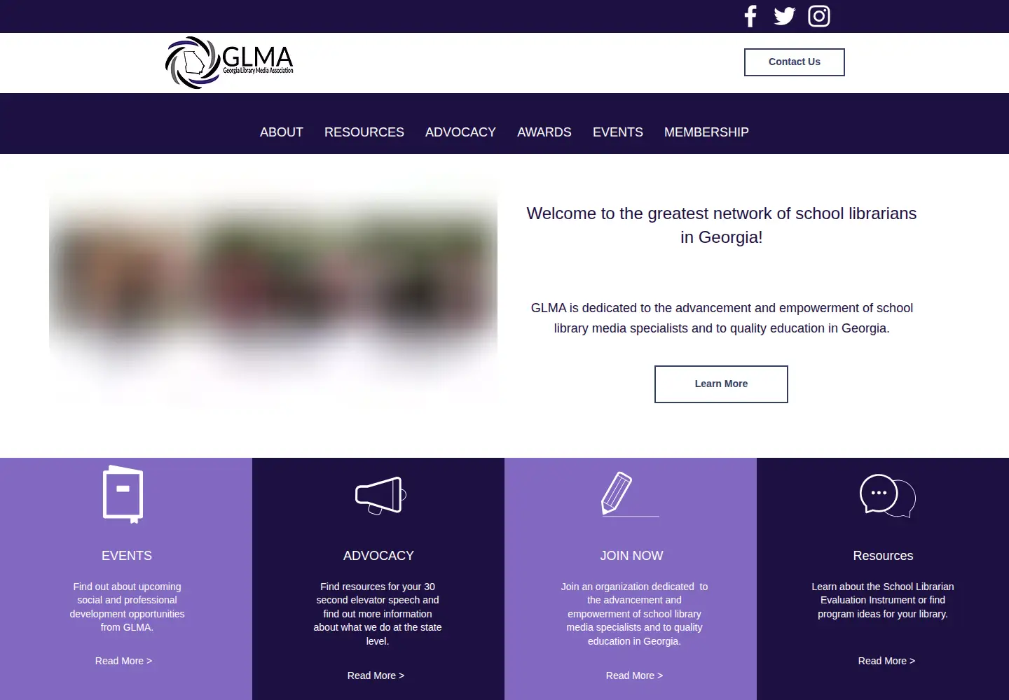 Screenshot of glma-inc.org