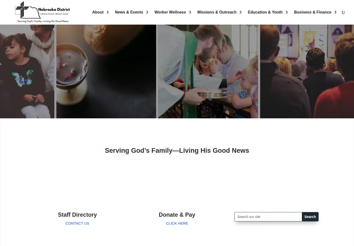 Screenshot of ndlcms.org