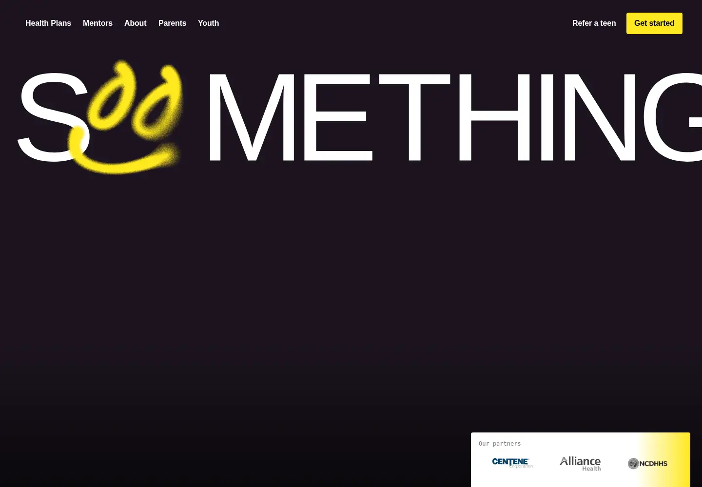Screenshot of somethings.com