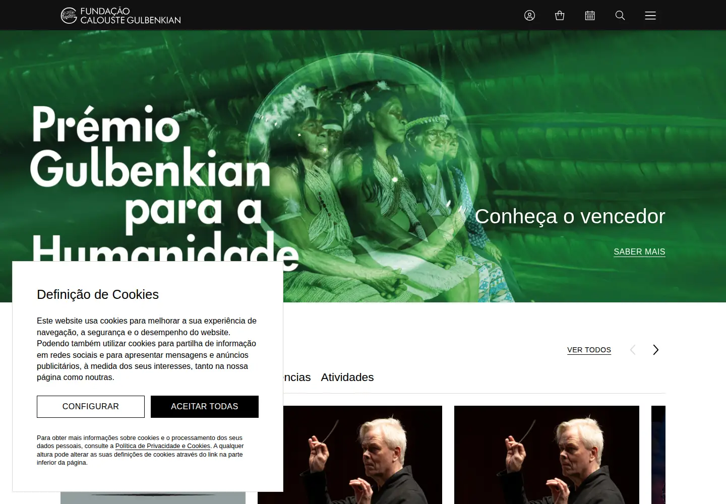 Screenshot of gulbenkian.pt