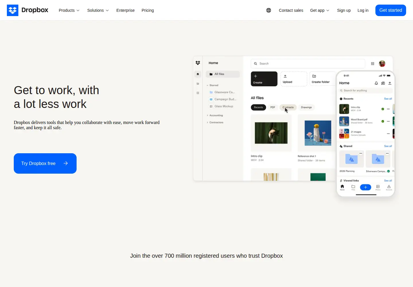 Screenshot of db.tt