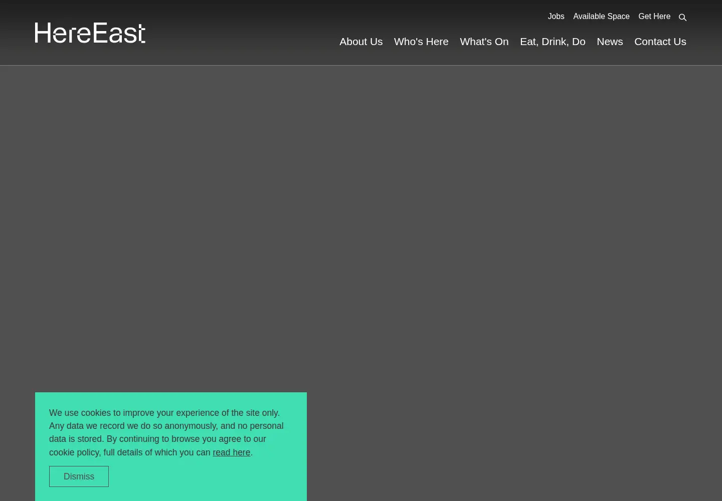 Screenshot of hereeast.com