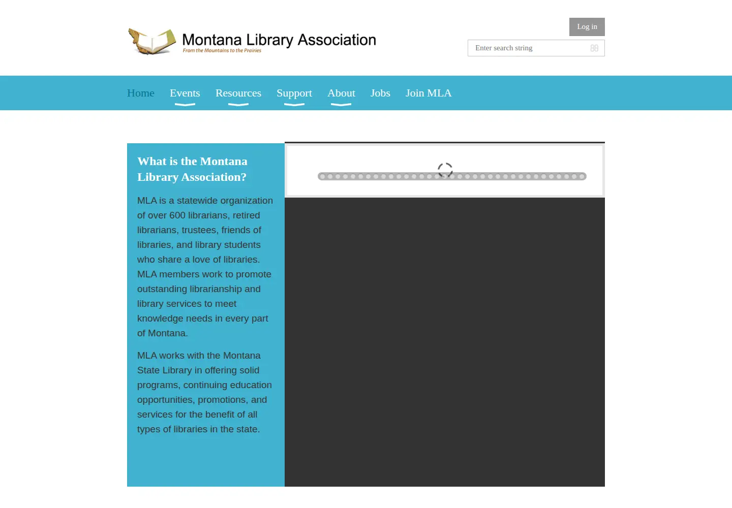 Screenshot of mtlib.org