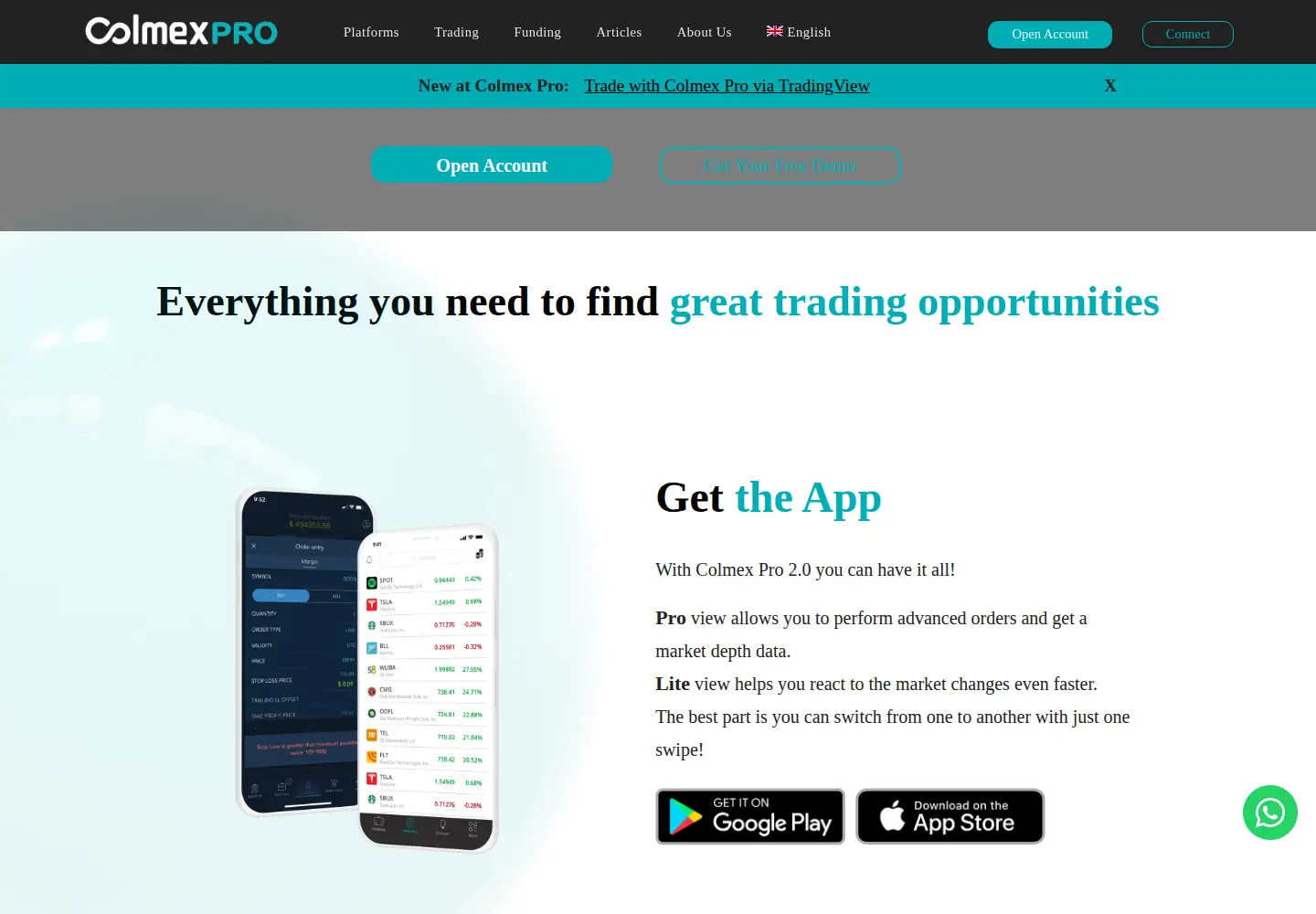 Captured homepage of colmexpro.com in the current scan