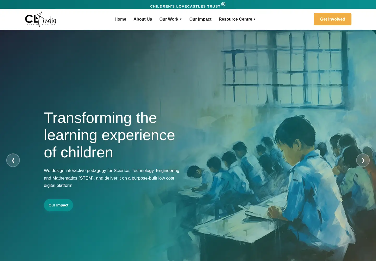 Screenshot of cltindia.org
