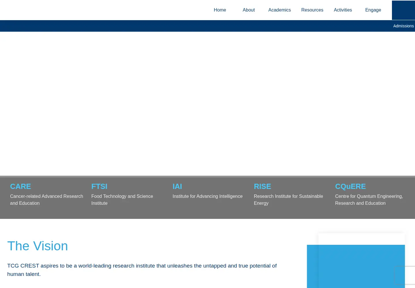 Screenshot of tcgcrest.org