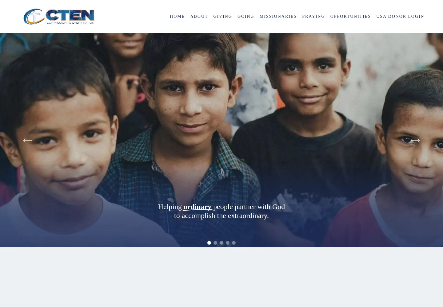 Screenshot of cten.org