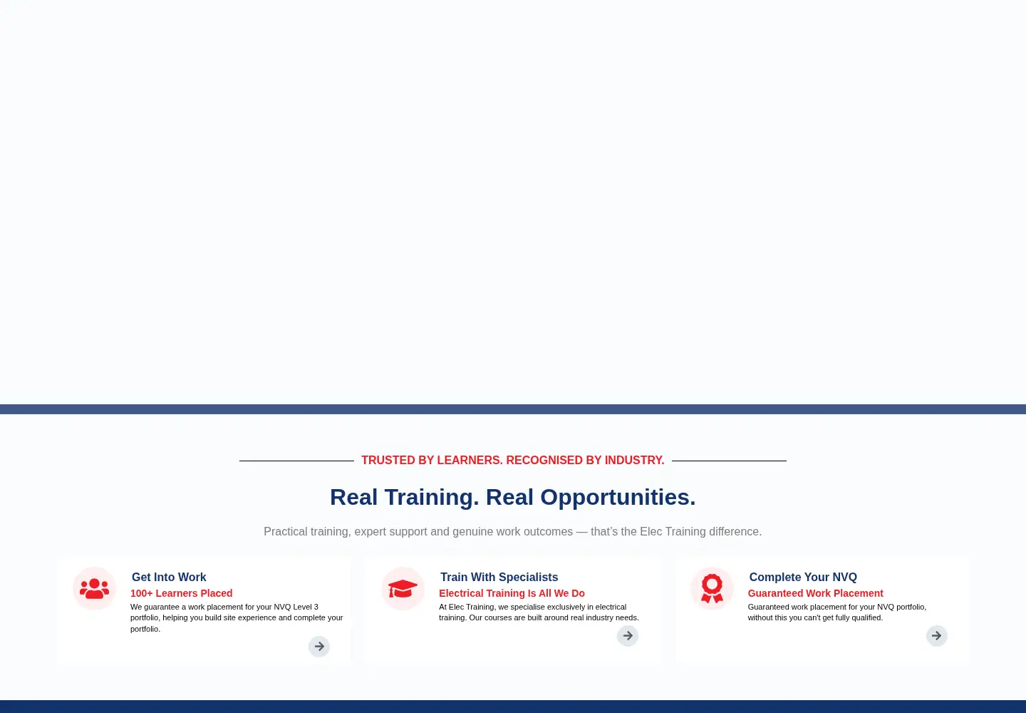 Screenshot of elec.training