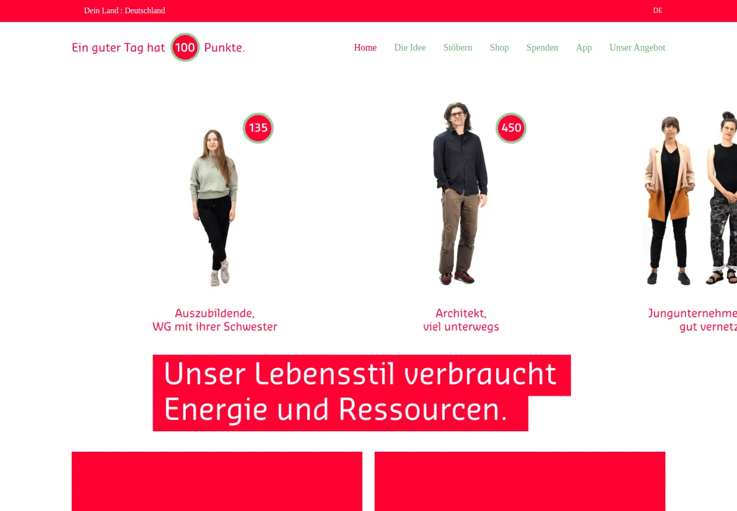 Screenshot of eingutertag.org