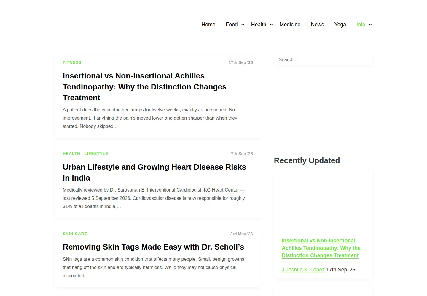 Screenshot of healtheals.com