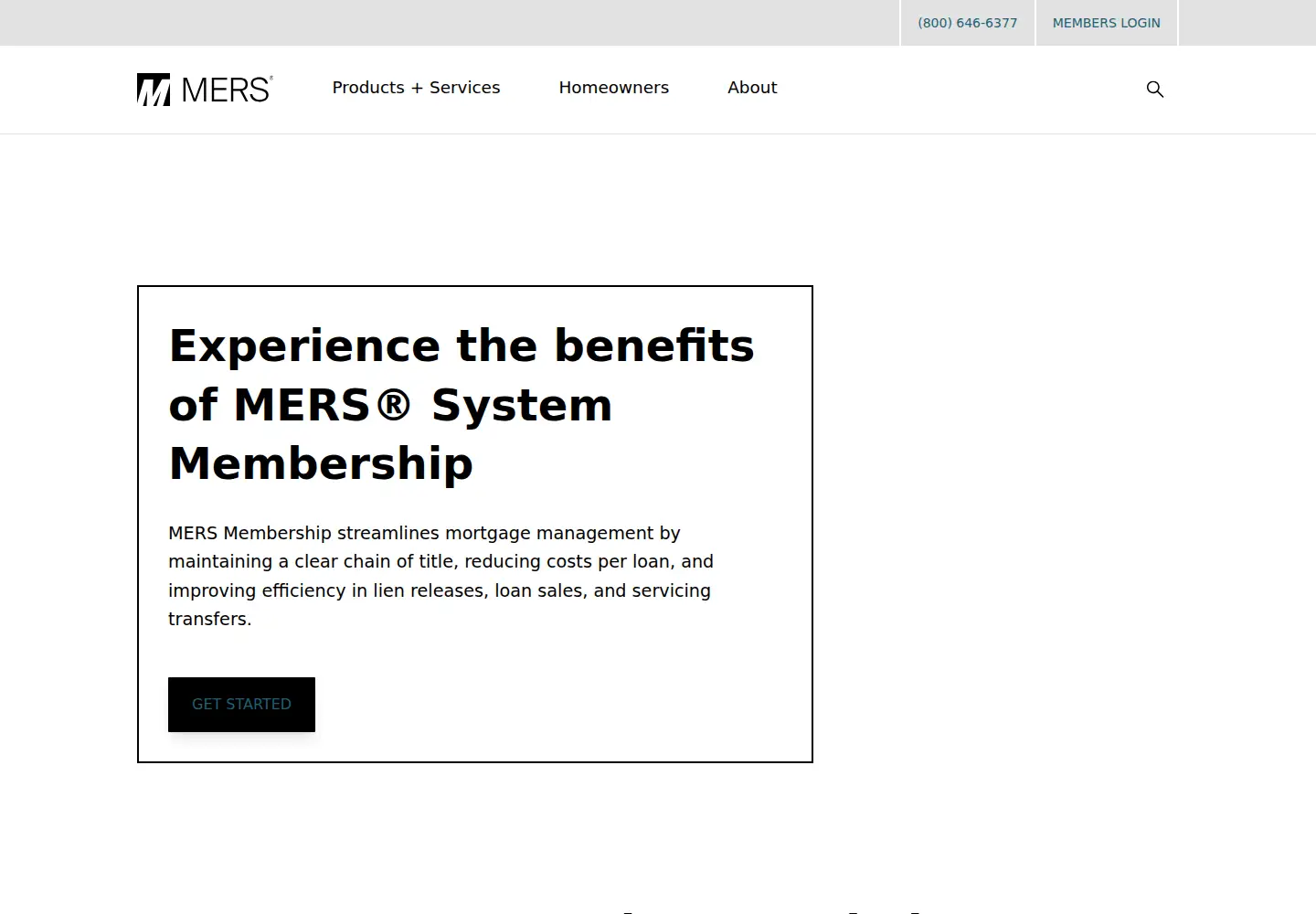 Screenshot of mersinc.org