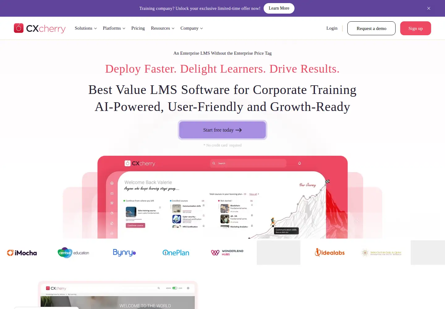 Captured homepage of cxcherry.io in the current scan