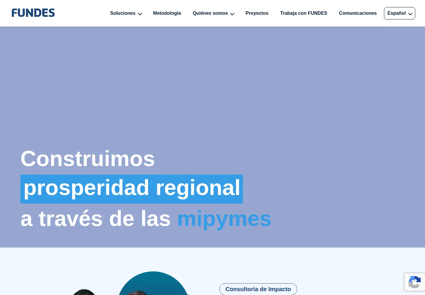 Screenshot of fundes.org