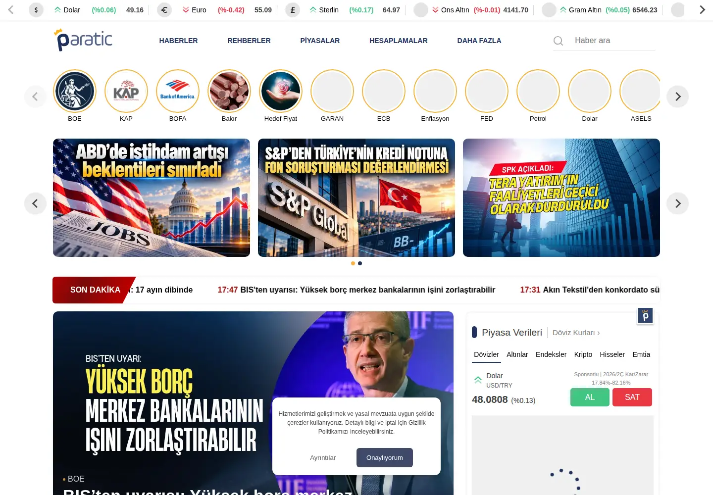 Screenshot of paratic.com