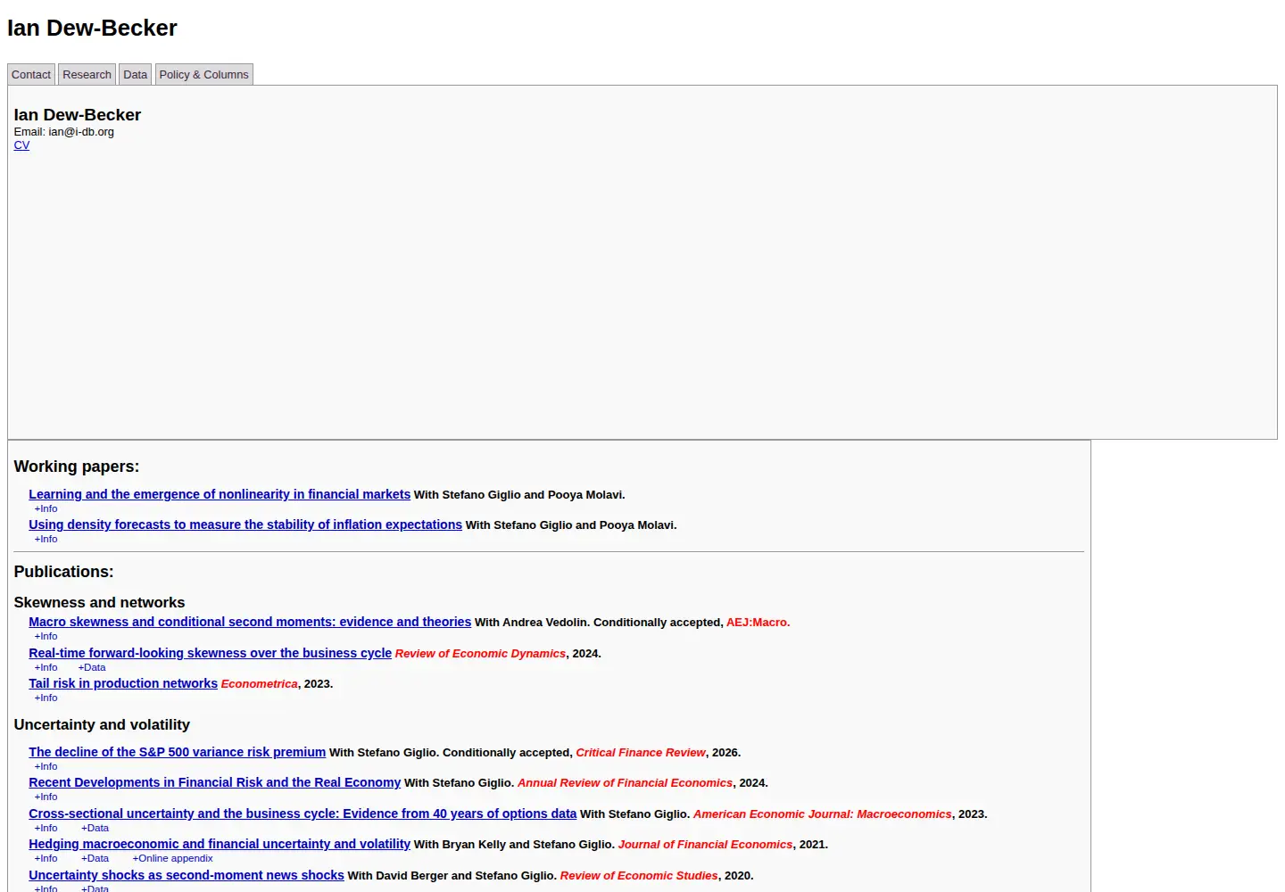 Screenshot of dew-becker.org