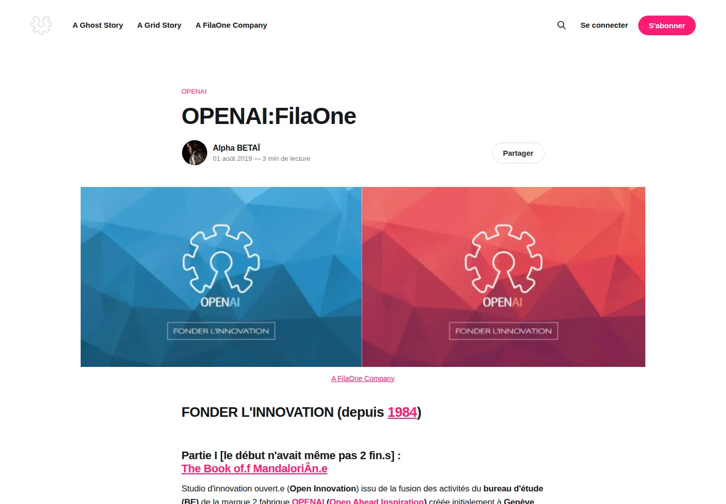 Screenshot of openai.fr