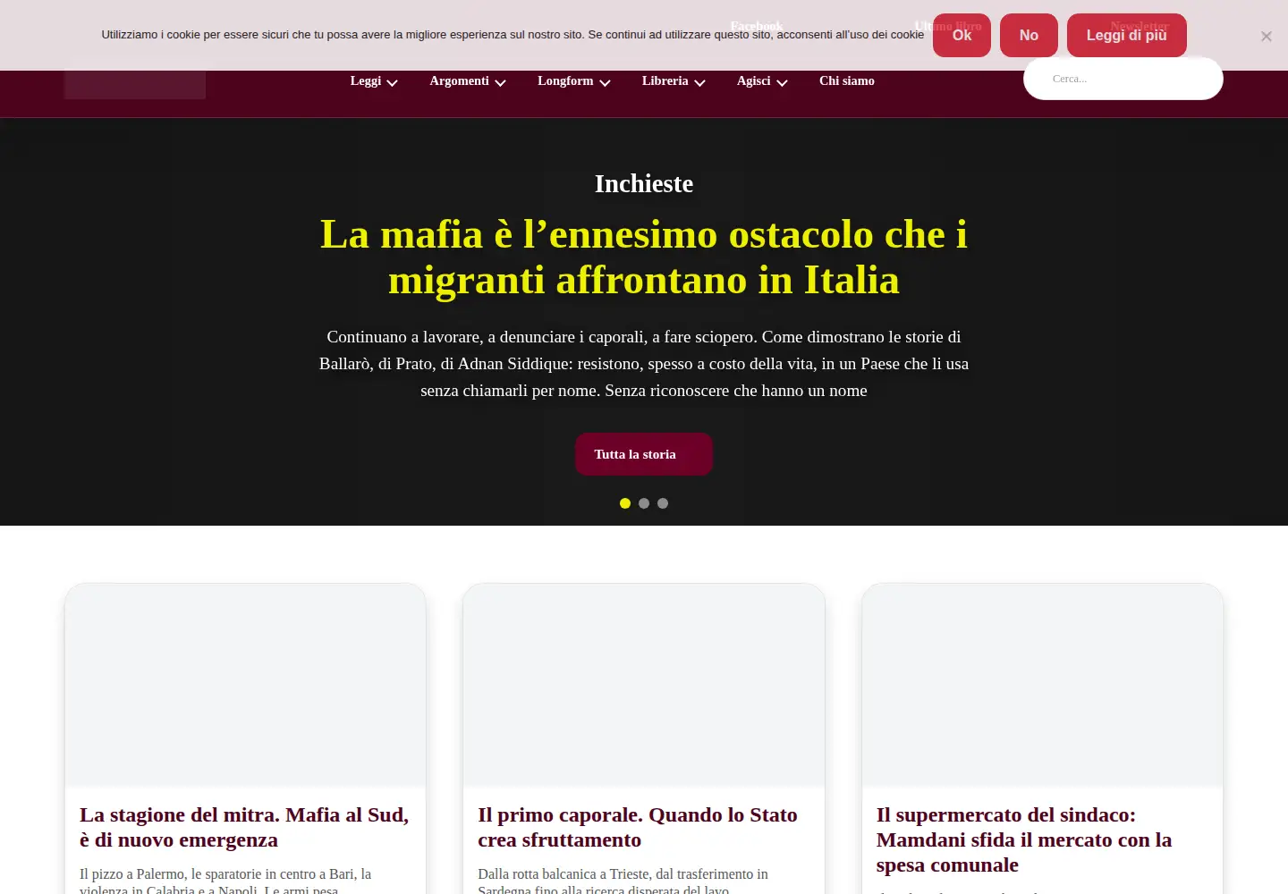 Screenshot of terrelibere.org